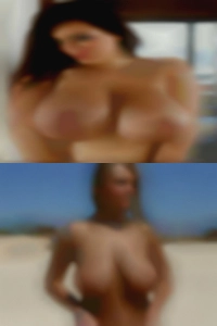 Naked woman outdoors for sex sex!